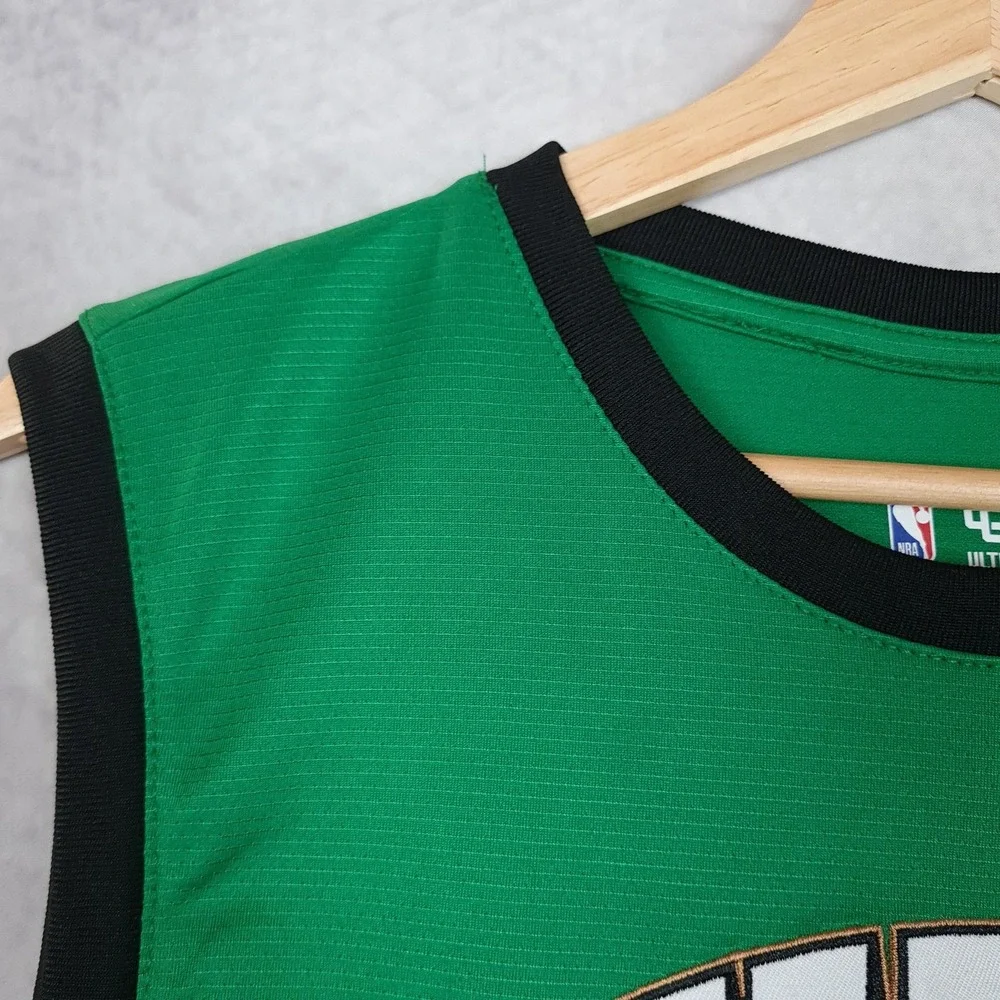 Boston Celtics Jersey Mens Small Green NBA Basketball Ultra Game Tatum 0